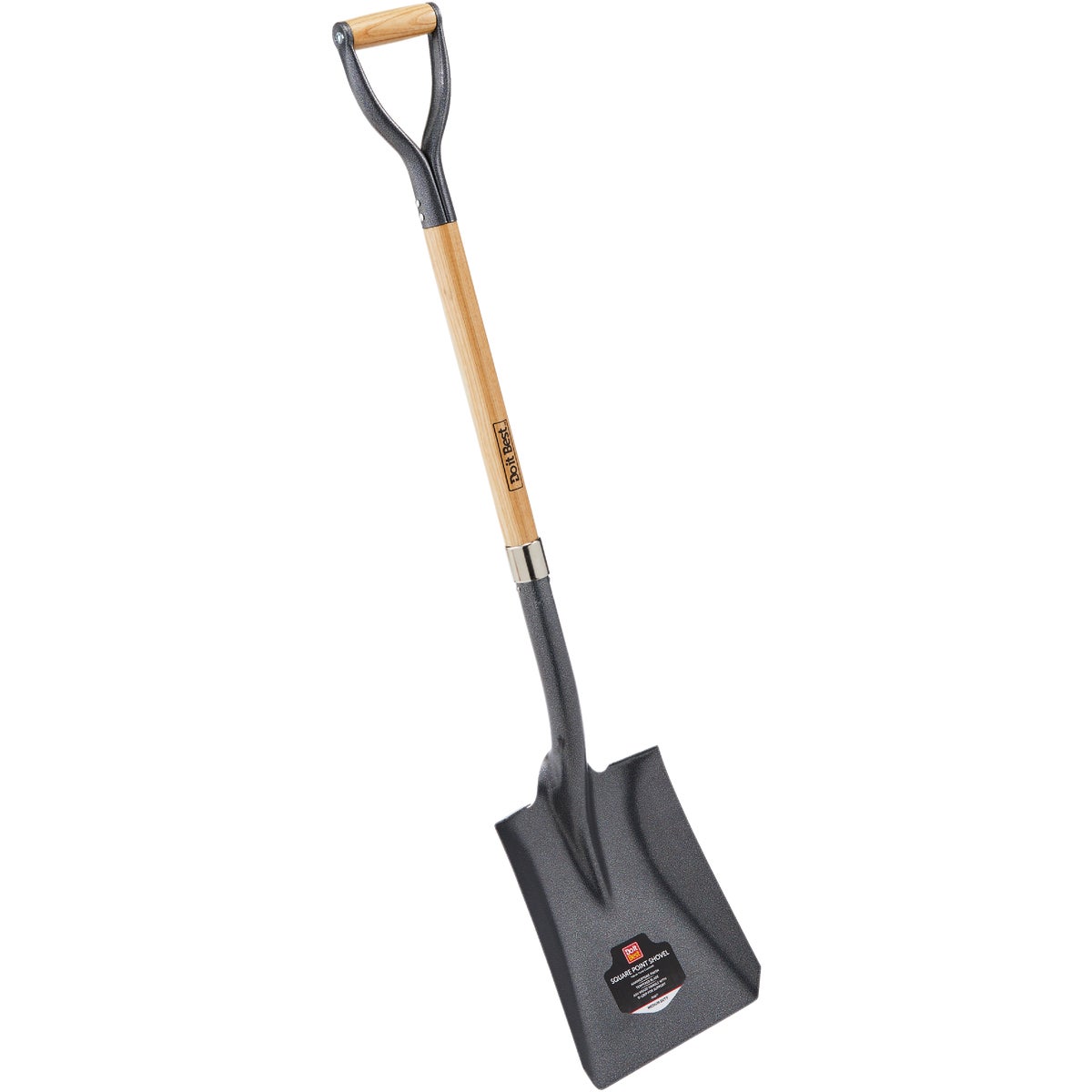 Do it Best Wood D-Handle Square Point Shovel