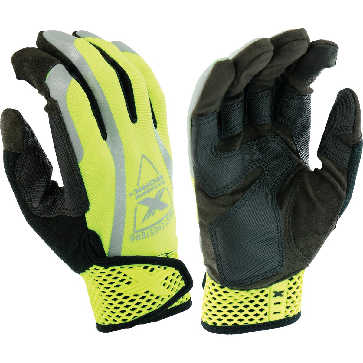 West Chester Protective Gear Extreme Work VizX Safety Work Glove