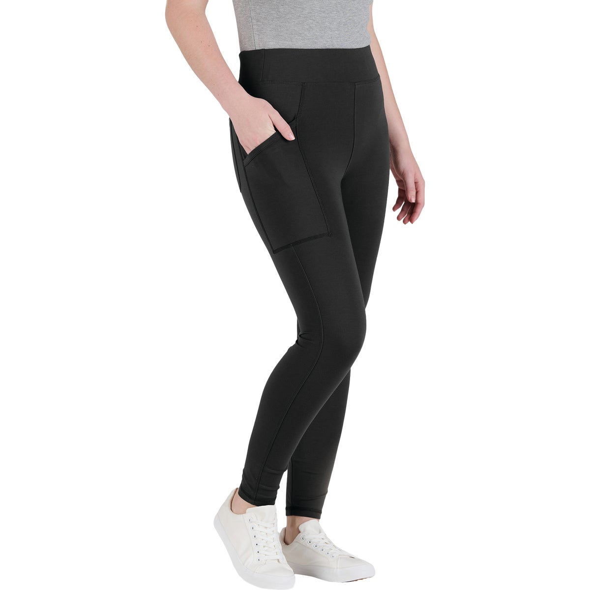 Berne Women's XL Black Utility Leggings