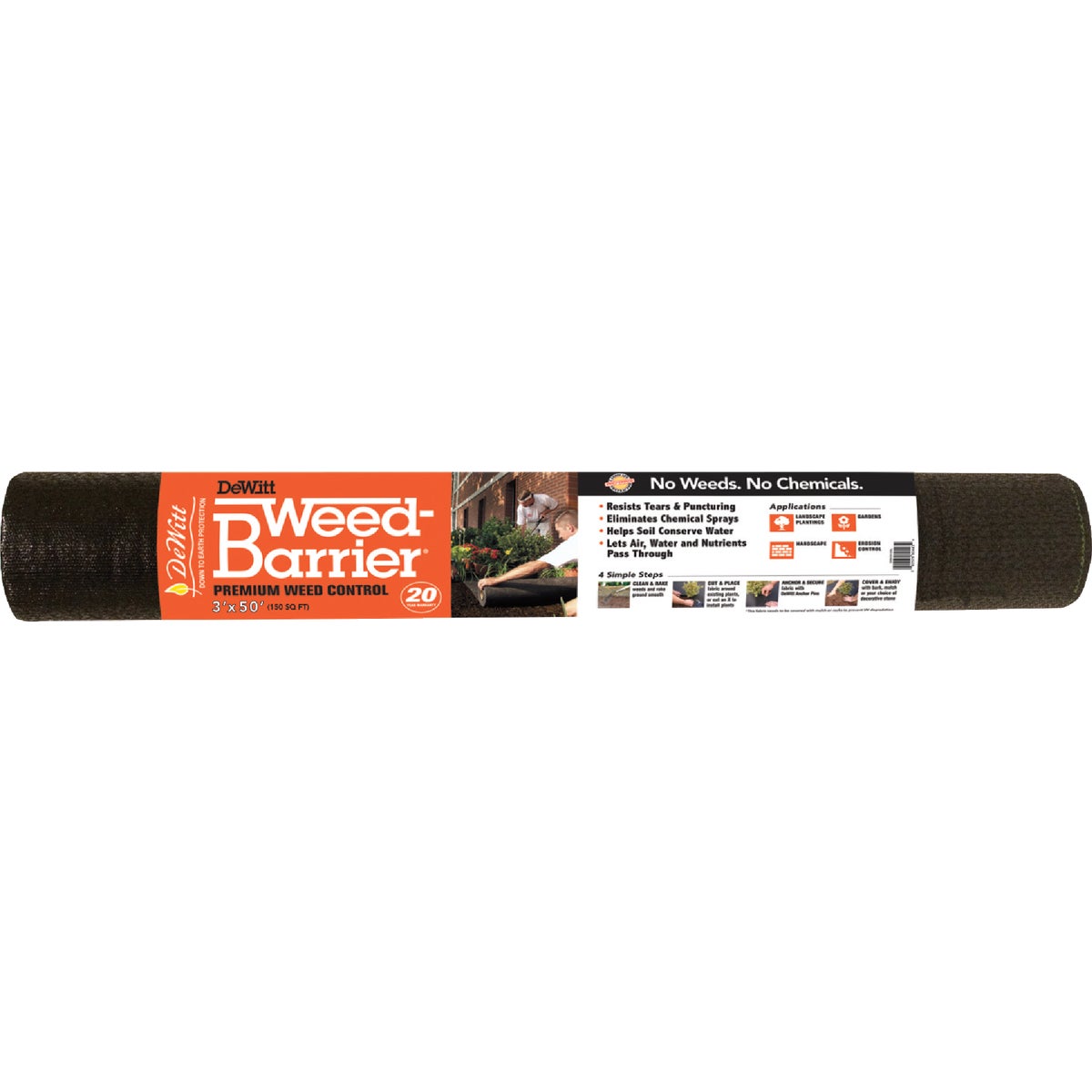 DeWitt Premium Weed Control 20-Year Landscape Fabric