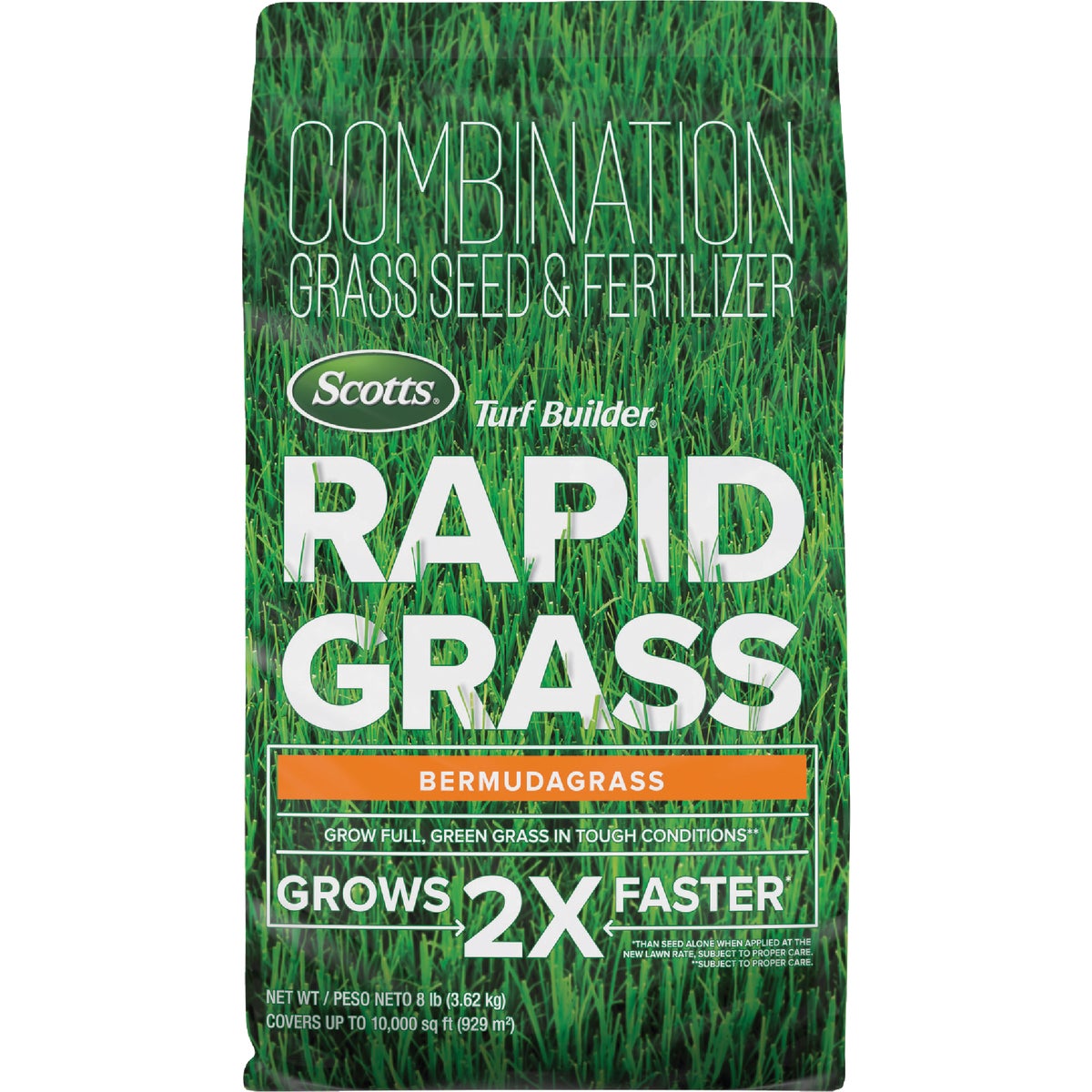 Scotts Turf Builder Rapid Grass 8 Lb. Bermudagrass Seed