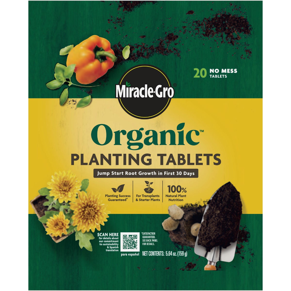 Miracle-Gro Organic Planting Tablets (20-Pack)