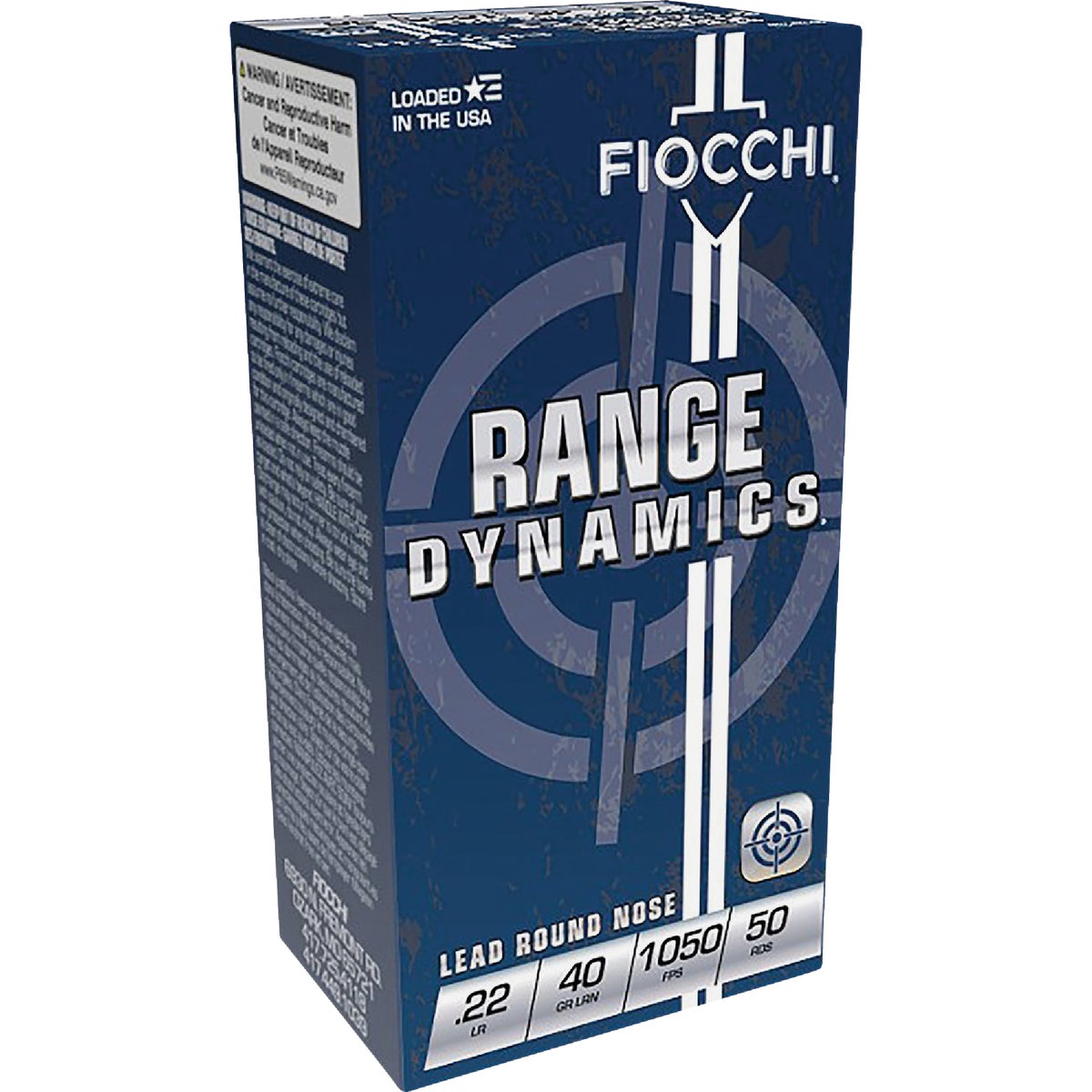 Fiocchi Field Dynamics 22FLRN 40 Grain Rimfire Ammunition