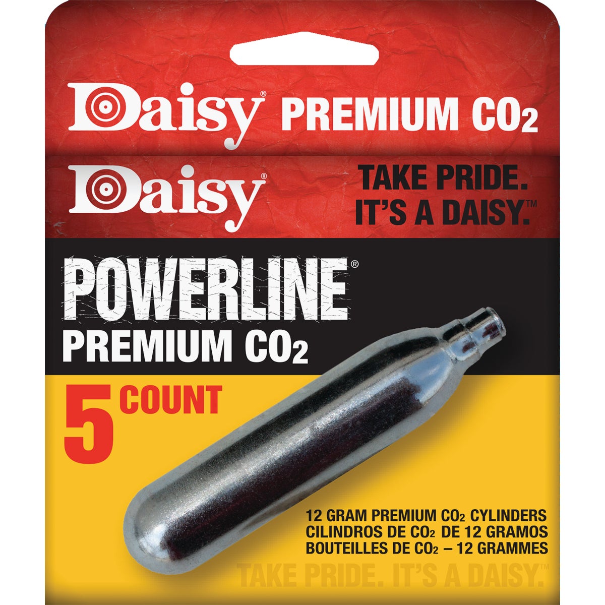Daisy 12g CO2 Cartridge (5-Pack)