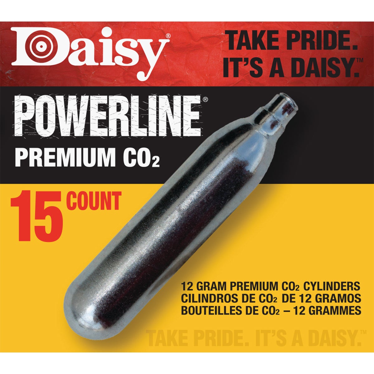 Daisy 12g CO2 Cartridge (15-Pack)
