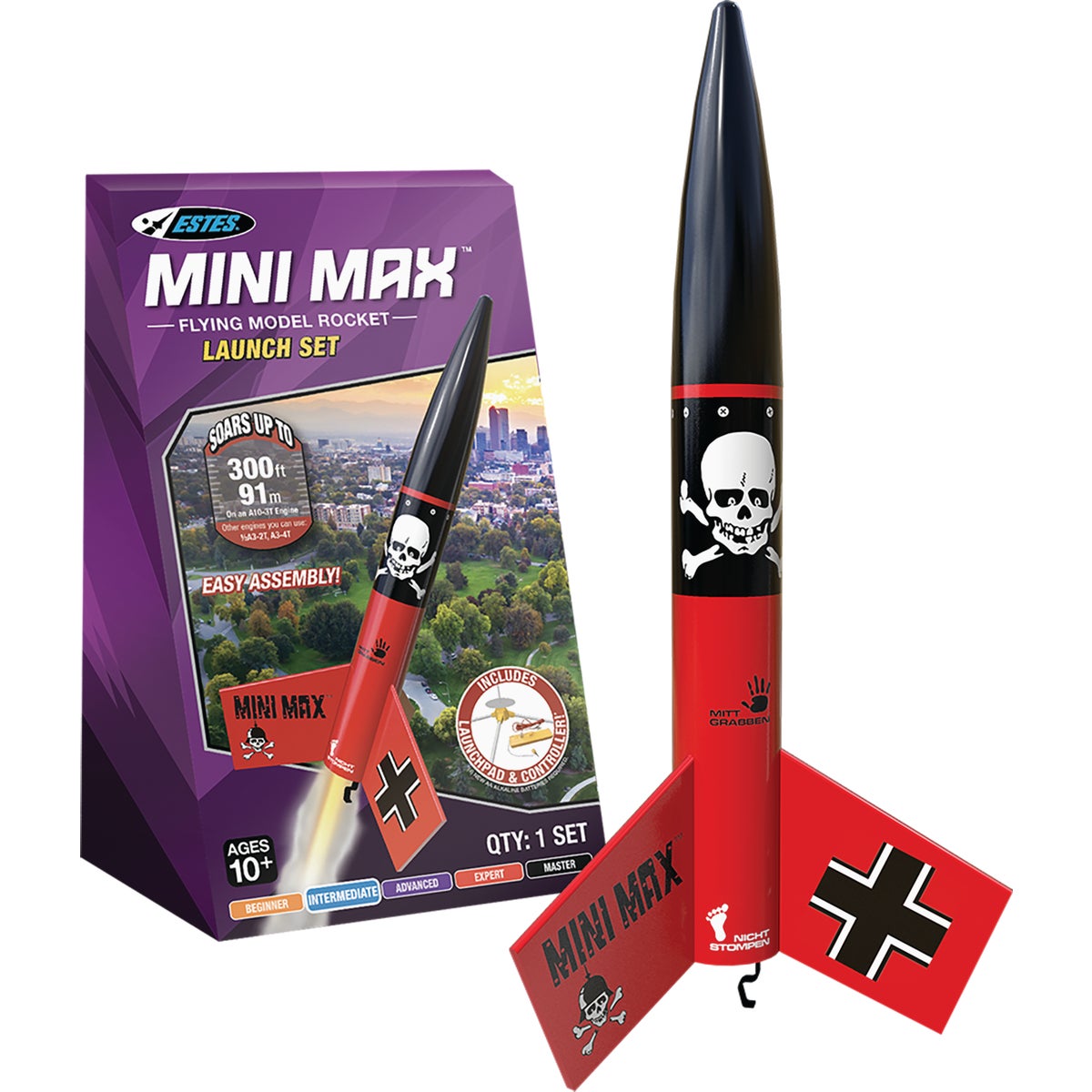 Estes Industries Mini Max Rocket Launch Set