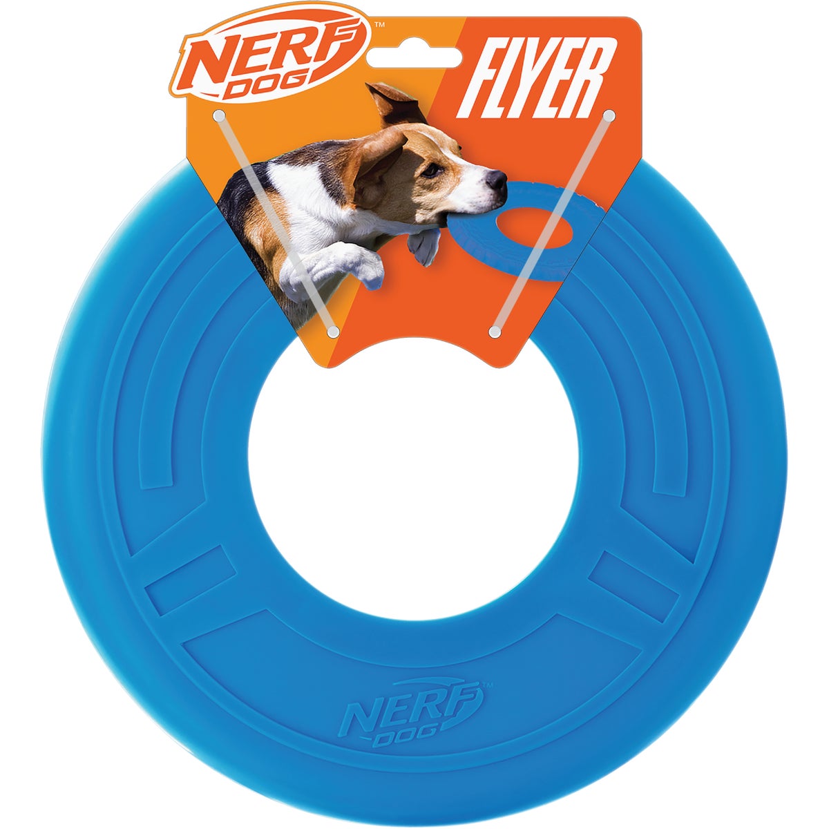 Nerf Dog 10 In. TPR Tire Flyer Dog Toy