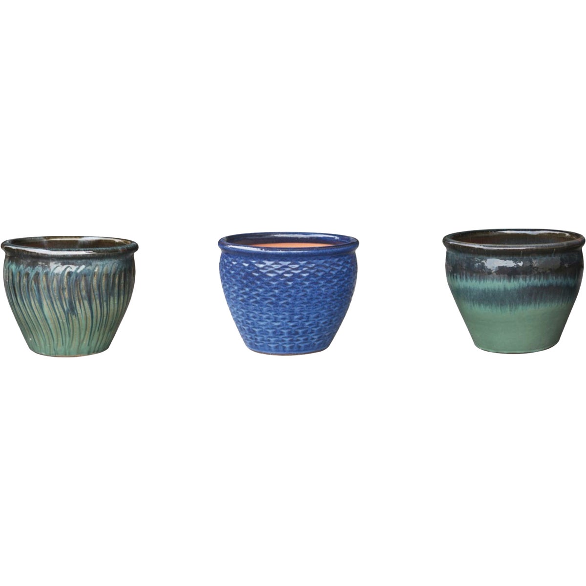 Border Concepts Ceramic Kota Pottery Majestic Planter Assortment