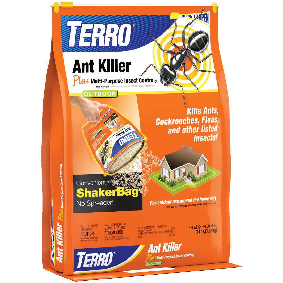Terro Ant Killer Plus 3 Lb. Ready To Use Granules Ant Killer