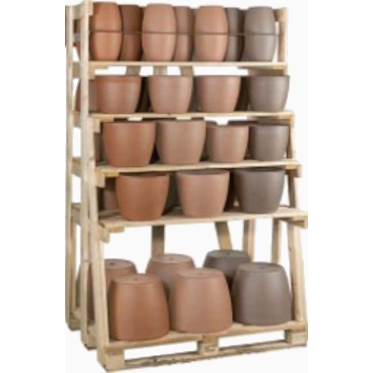 Deroma Egg Clay Planter Display (61-Piece)