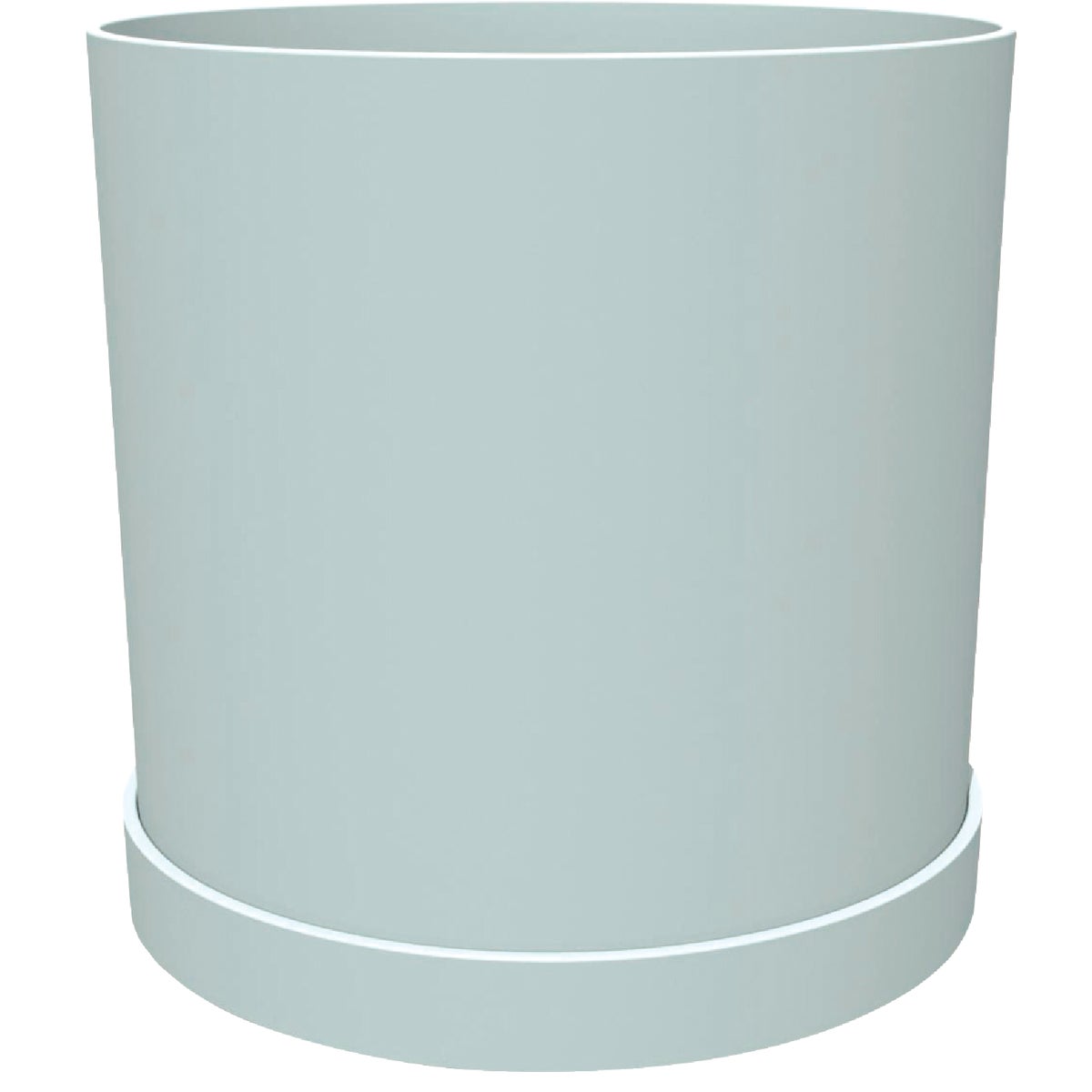 Bloem Mathers Collection 10 In. Misty Blue Plastic Planter