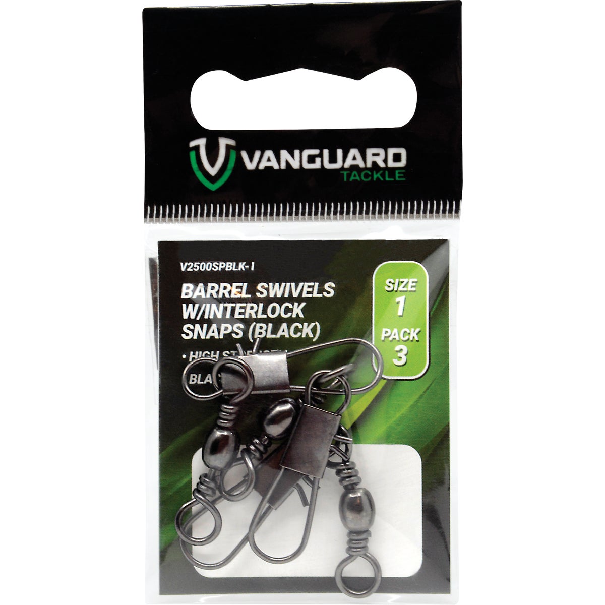Vanguard Size 7 Barrel Swivel with Interlock Snaps (6-Pack)