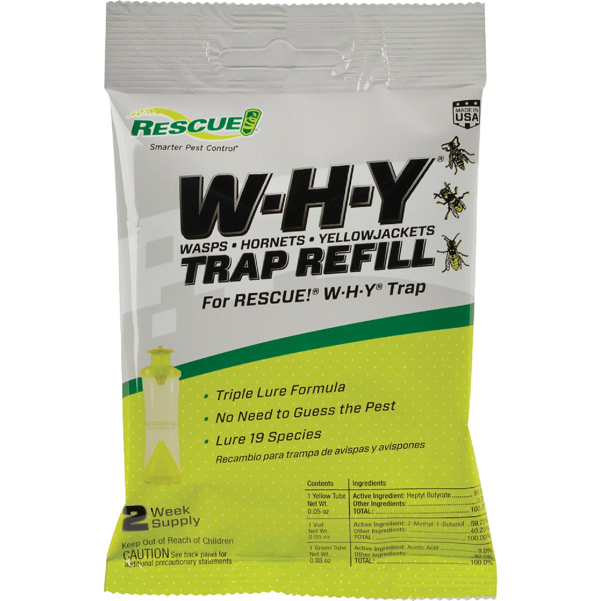 Rescue WHY Wasp, Hornet, & Yellow Jacket Bait