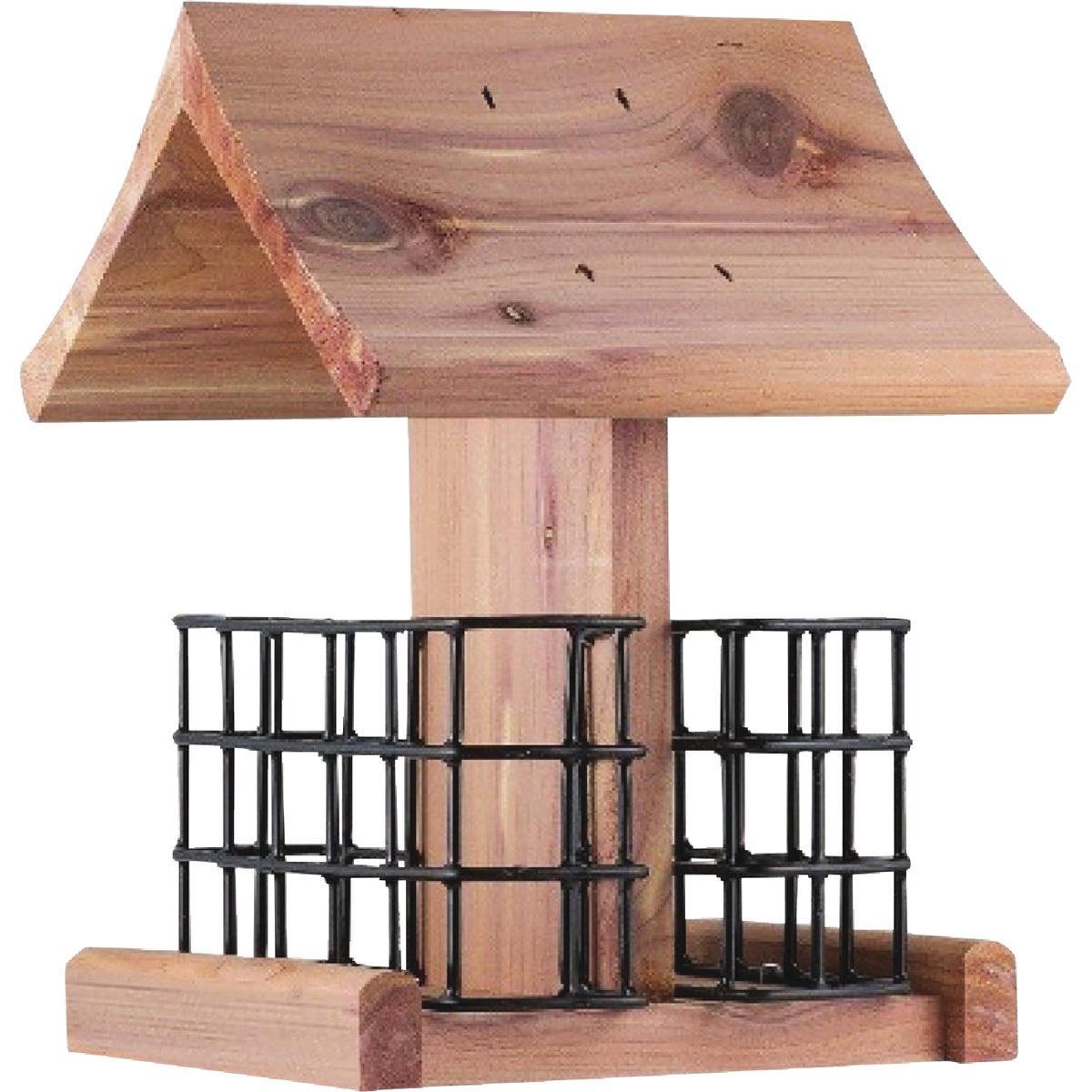 Valley Splendor Cedar Double Suet Bird Feeder