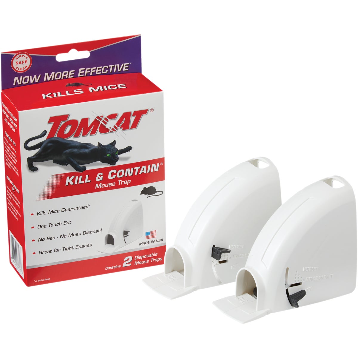 Tomcat Kill & Contain Mouse Trap