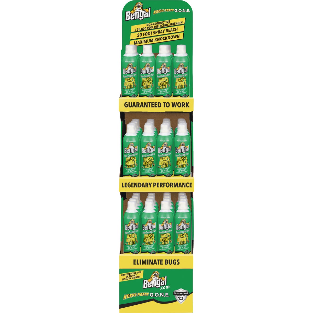 Bengal 15 Oz. Non-Conductive Wasp & Hornet Killer Display