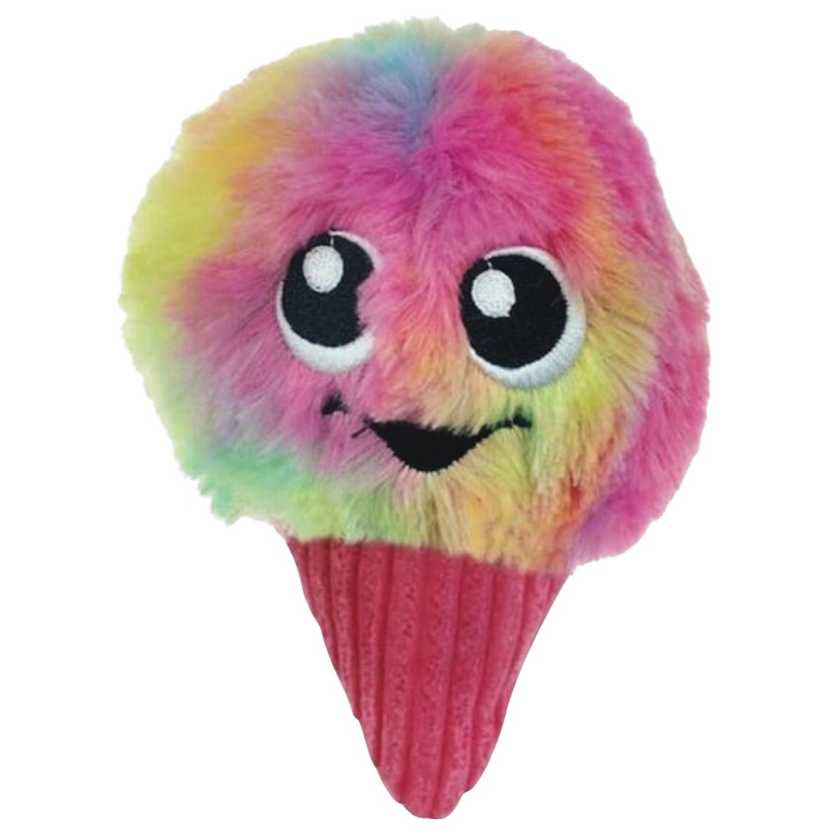 Boss Pet Chomper Food Junkeez Plush Snow Cone Small Dog Toy