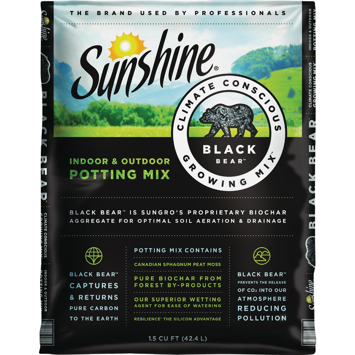 Sunshine Black Bear 1.5 Cu. Ft. Indoor & Outdoor Potting Mix
