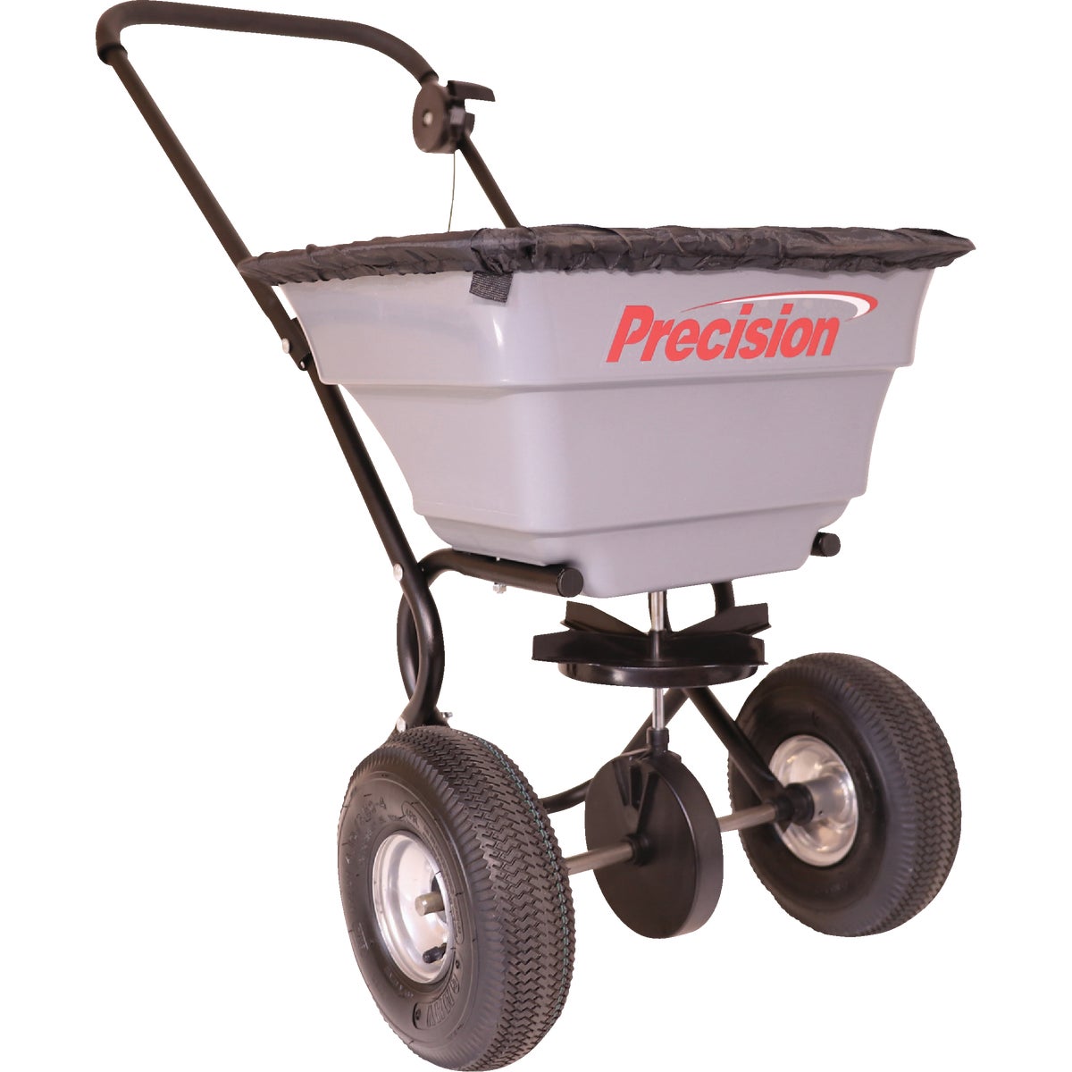 Precision Self-Lubricating Push Broadcast Fertilizer Spreader