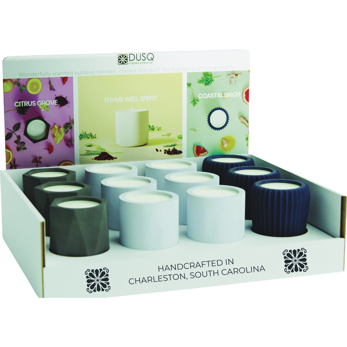 Avera Products Scented Citronella Candle Display (12-Piece)