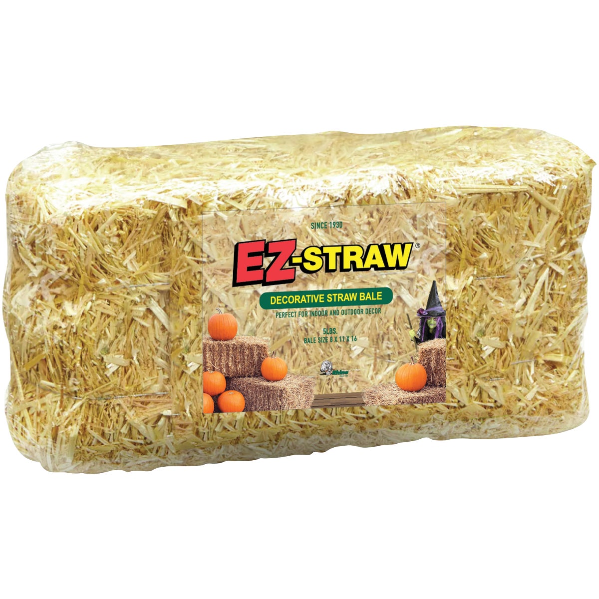 EZ-Straw 0.8 Cu. Ft. Decorative Straw Bale