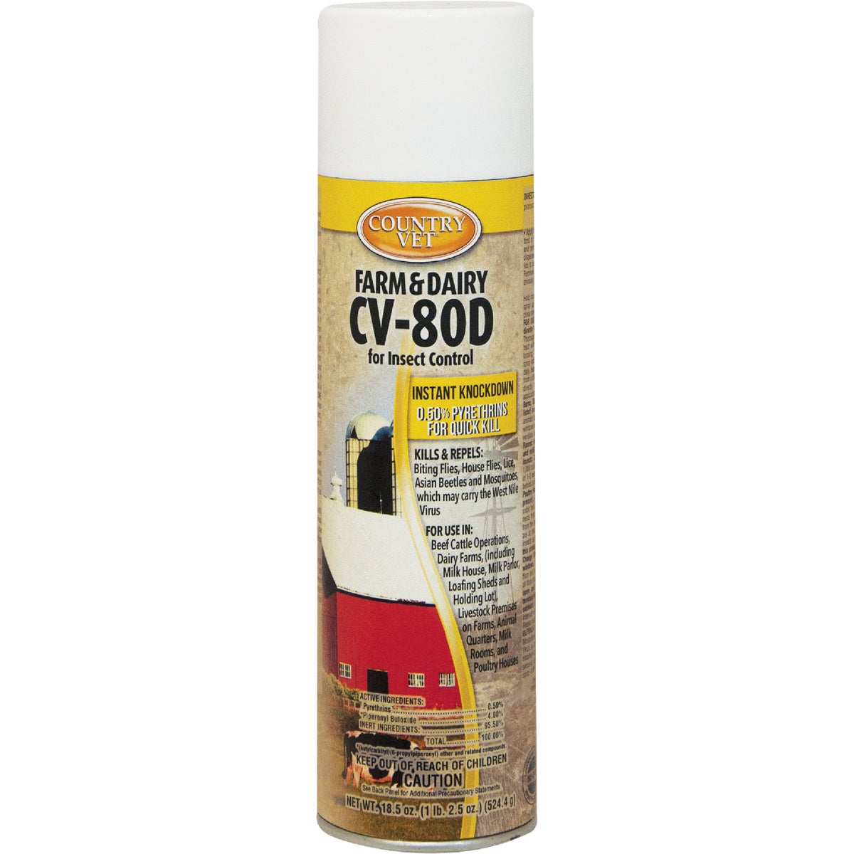 Country Vet CV-80D 18.5 Oz. Aerosol Fly Spray