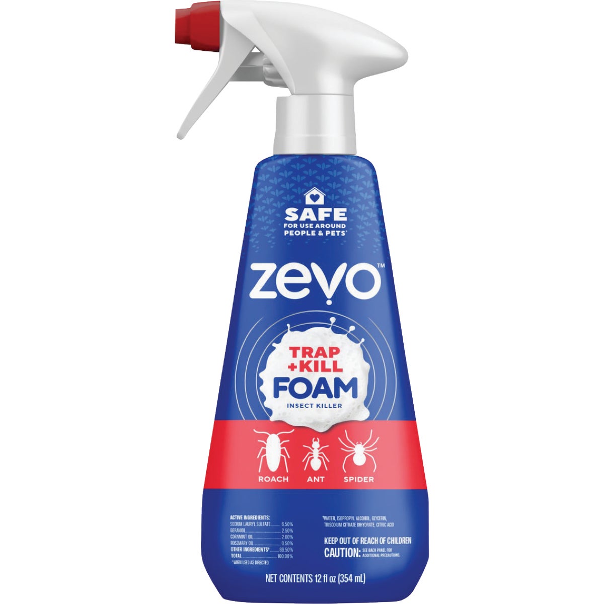 Zevo Trap & Kill 12 Oz. Foam Trigger Spray Insect Killer