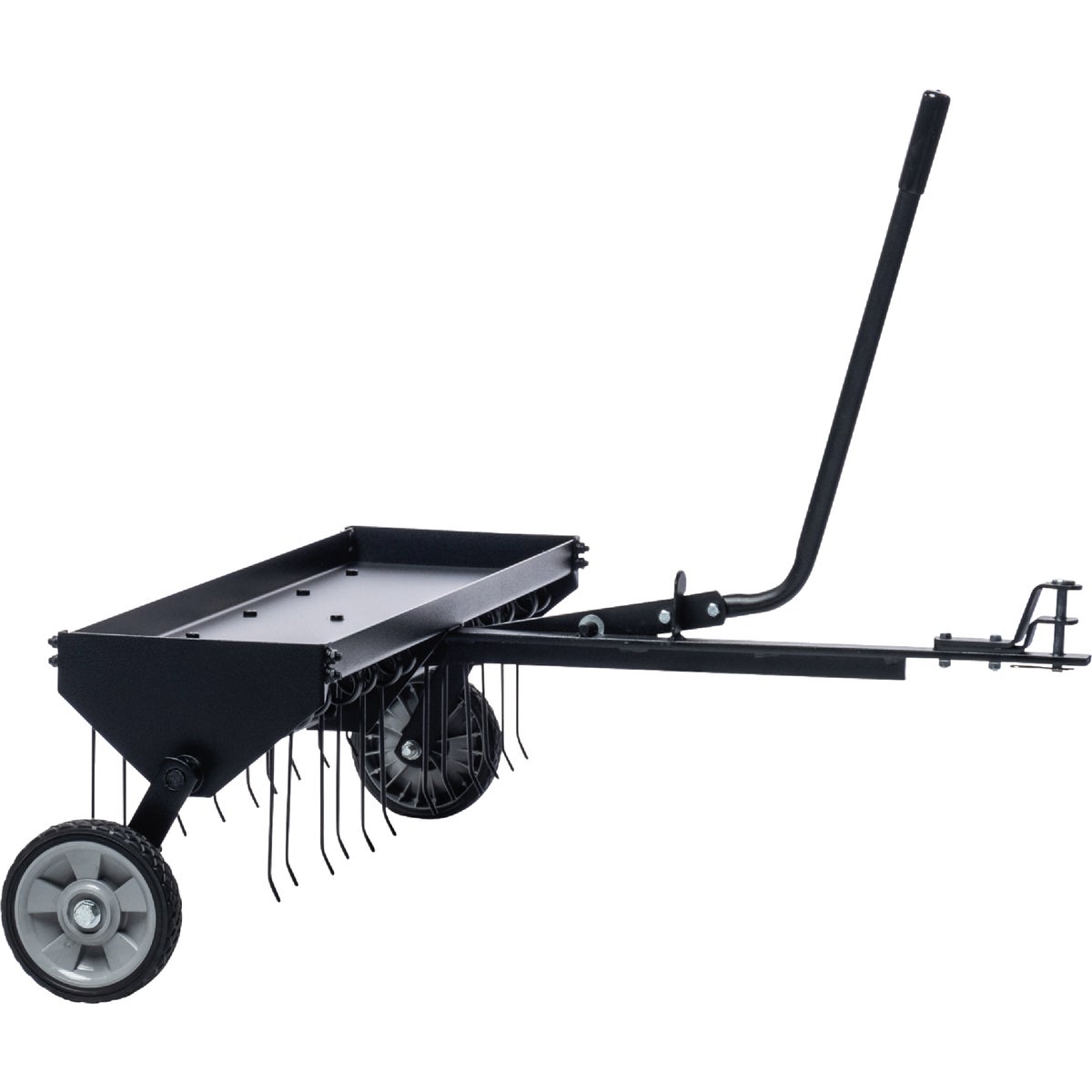 Precision 42 In. Tow Behind Tine Dethatcher with Universal Hitch
