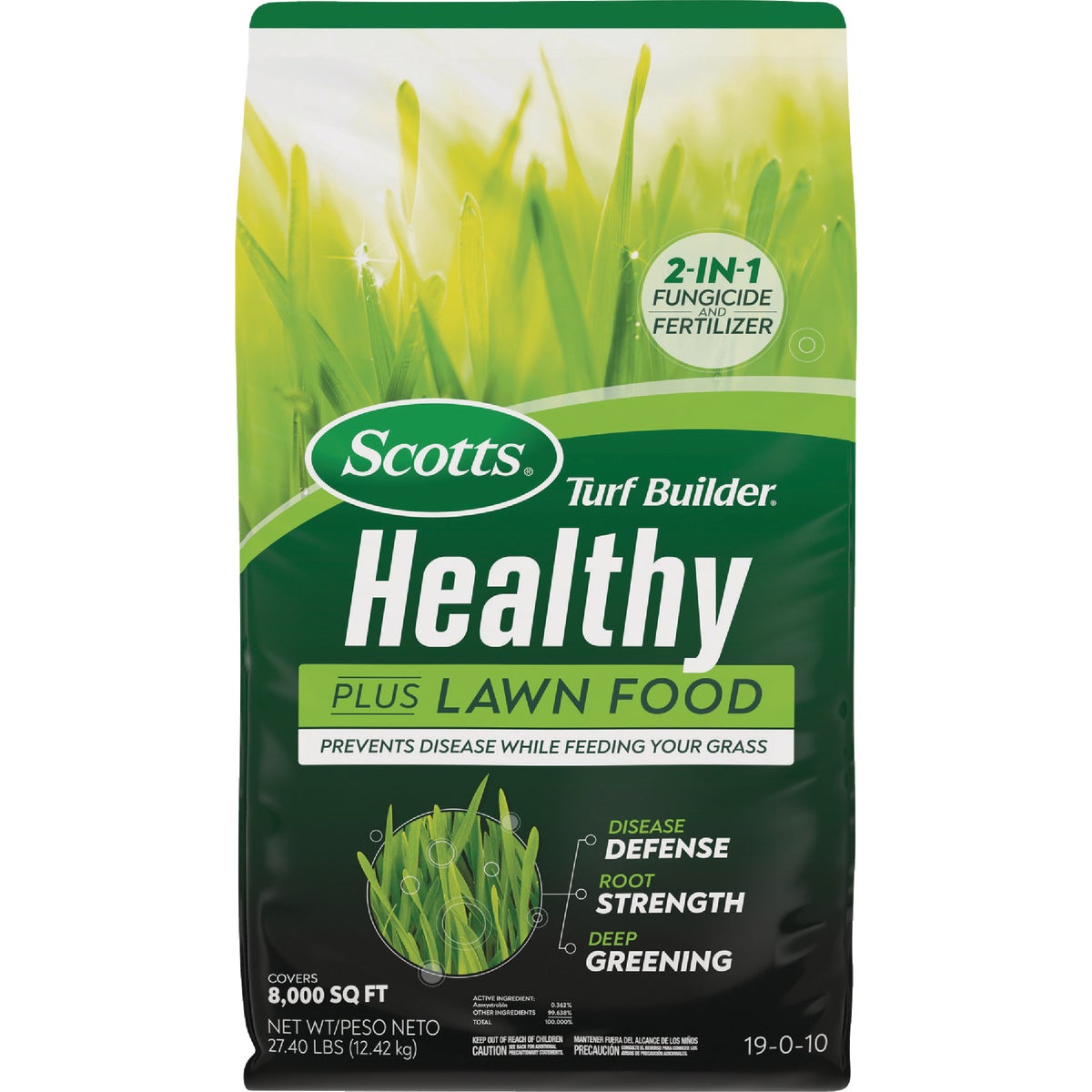 Scotts Turf Builder Healthy Plus 27.4 Lb. 8000 Sq. Ft. Lawn Food