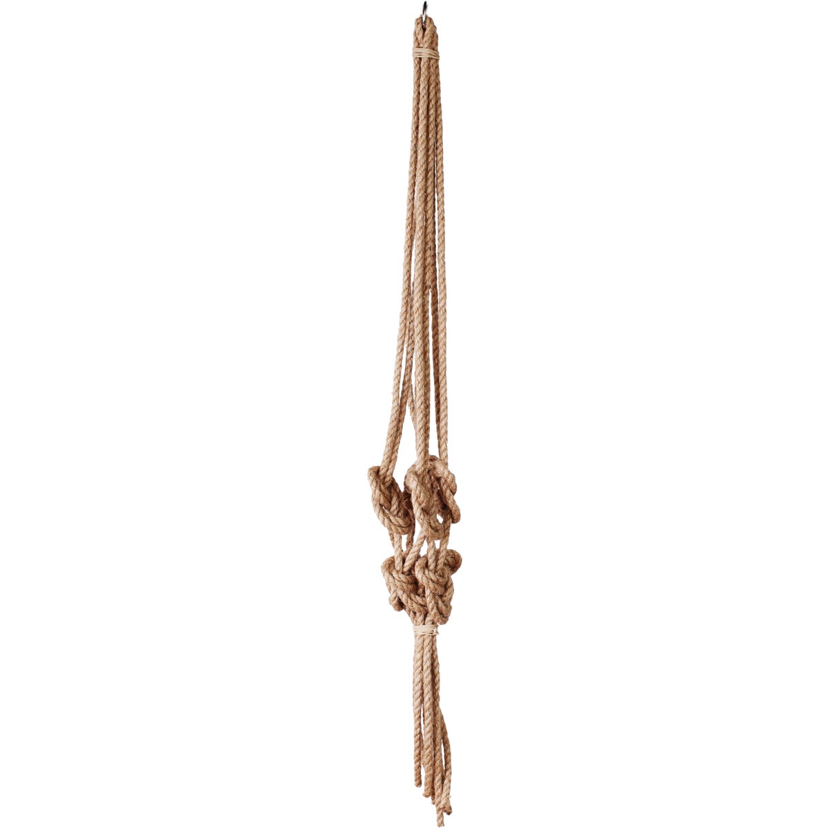 Primitive Planters 36 In. Knotted Rope Hanger
