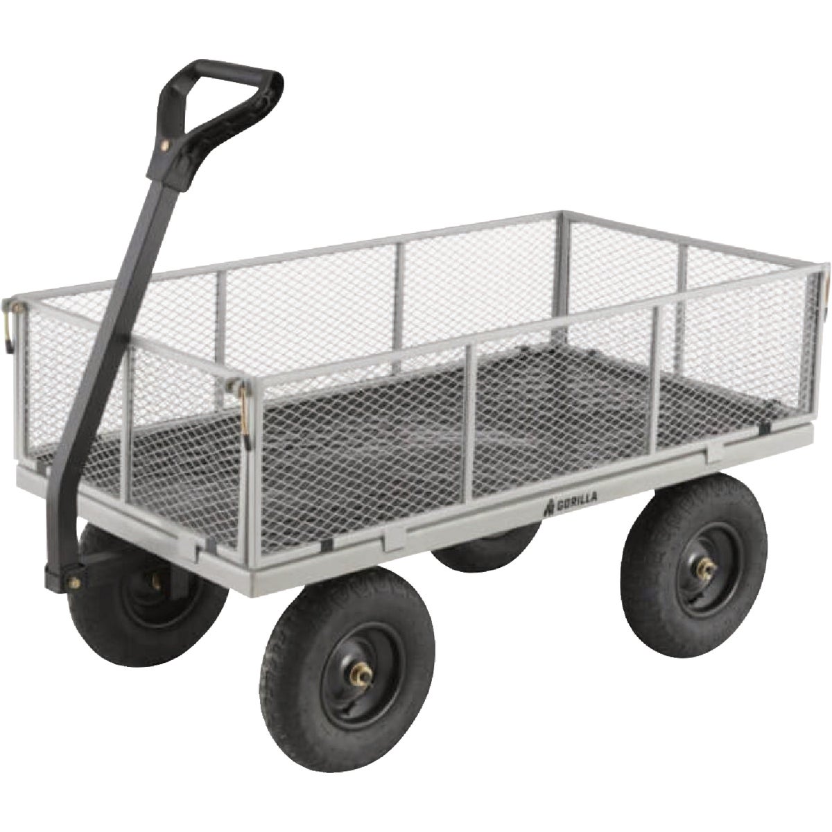 Gorilla Carts 7 Cu. Ft. 1,200 Lb. Steel Utility Cart