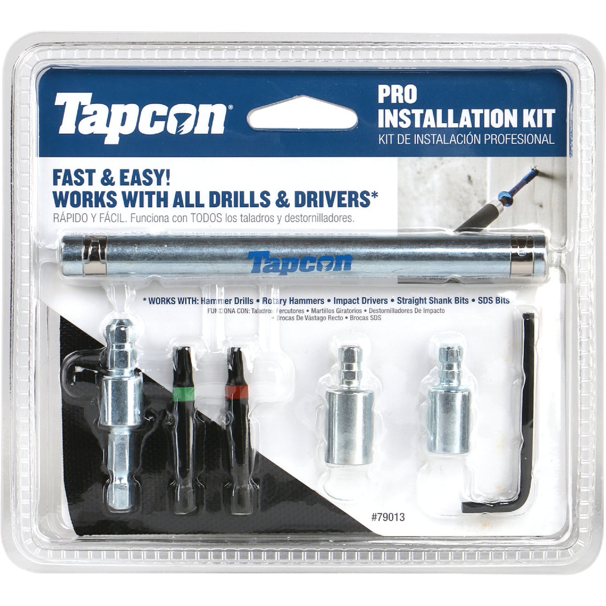 Tapcon 8-Piece Concrete Screw Anchor Driver Kit - Apartment House ...