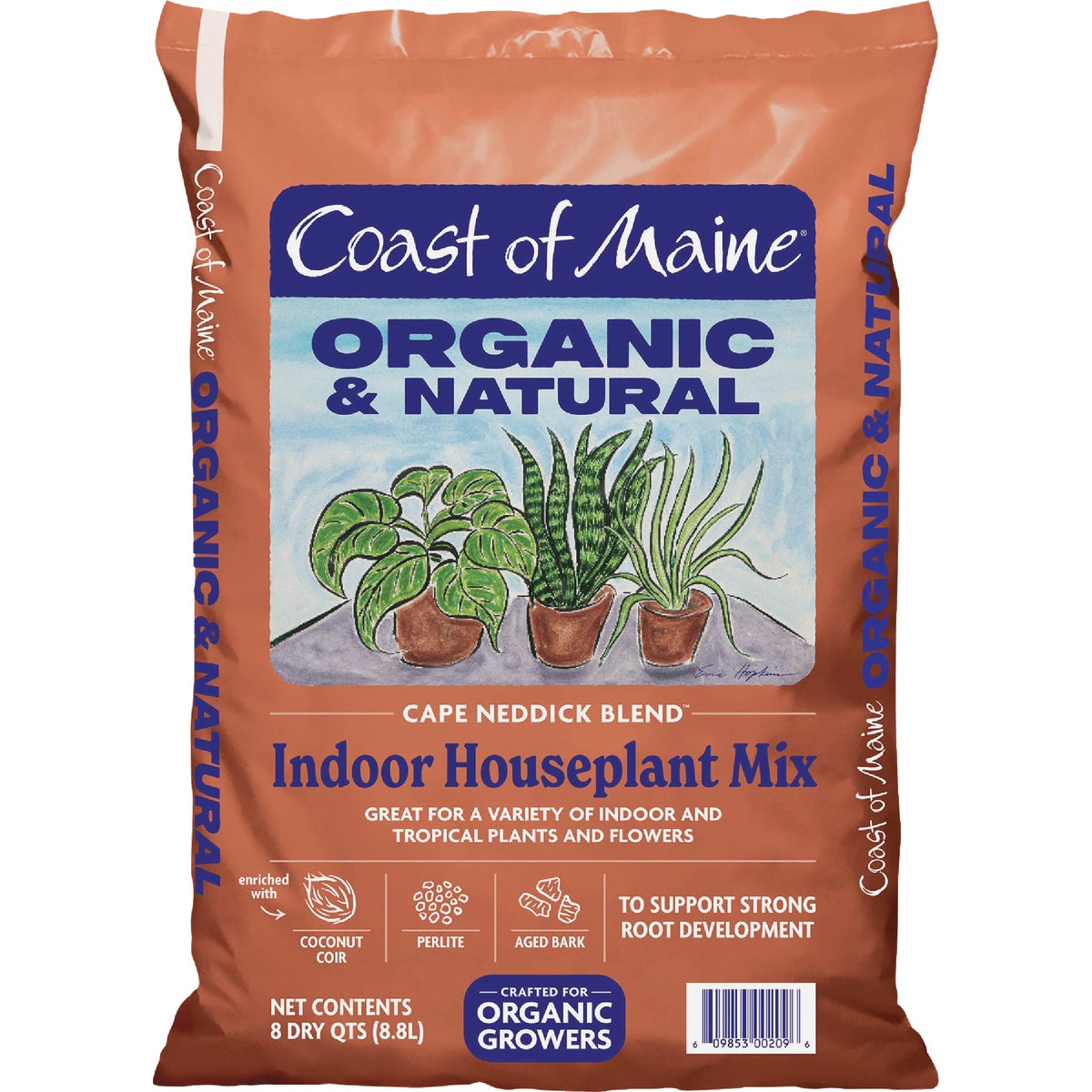 Coast of Maine Cape Neddick Blend 8 Qt. Indoor Houseplant Mix