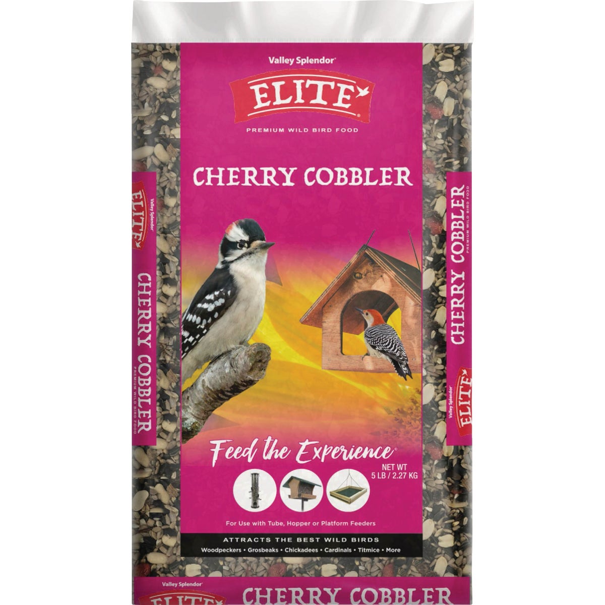 Valley Splendor Elite 5 Lb. Cherry Cobbler Premium Wild Bird Food