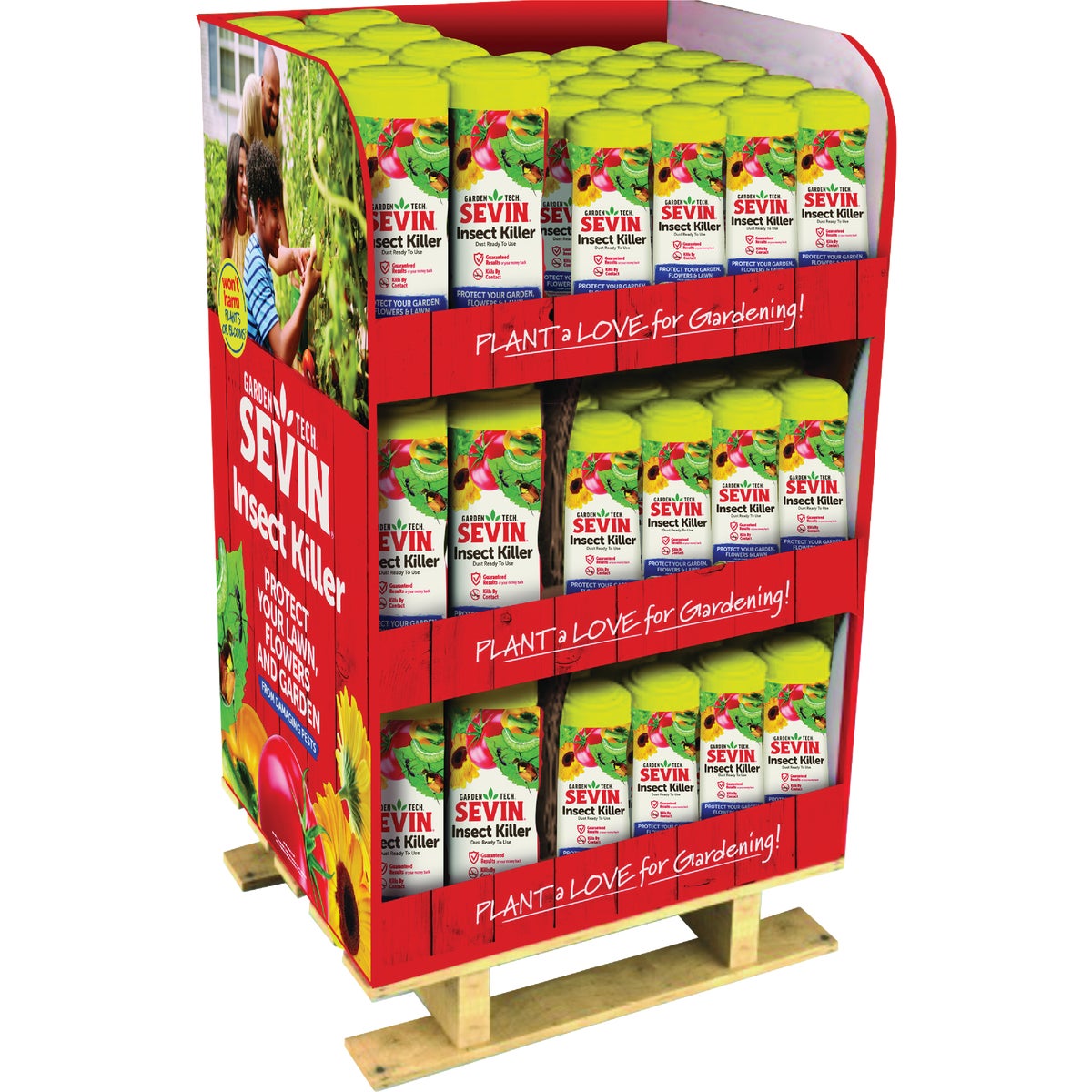 Garden Tech SEVIN 1 Lb. & 3 Lb. Dust Insect Killer Display (84-Count)