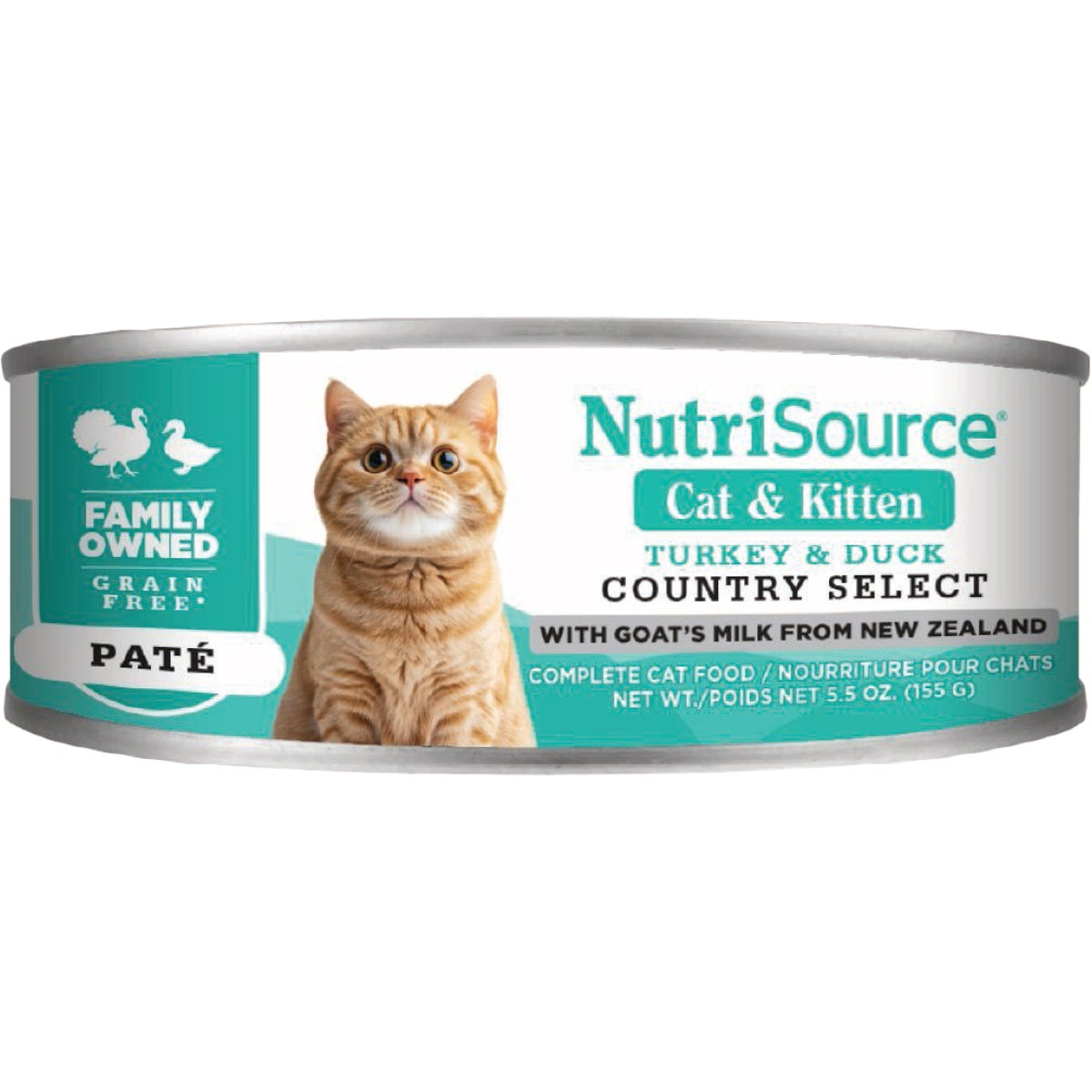 NutriSource 5.5 Oz. Country Select Recipe Grain Free Wet Cat Food
