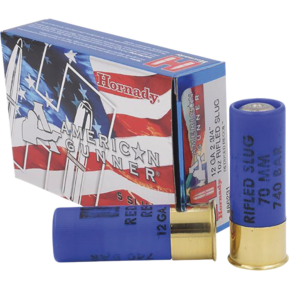 Hornady 86231 American Gunner 12 Ga. 2-3/4 In. 1 Oz. Rifled Slug Shot