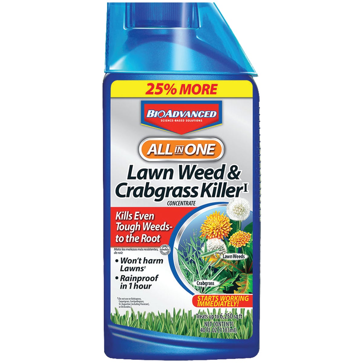 BioAdvanced All-in-1 Crabgrass & Weed Killer