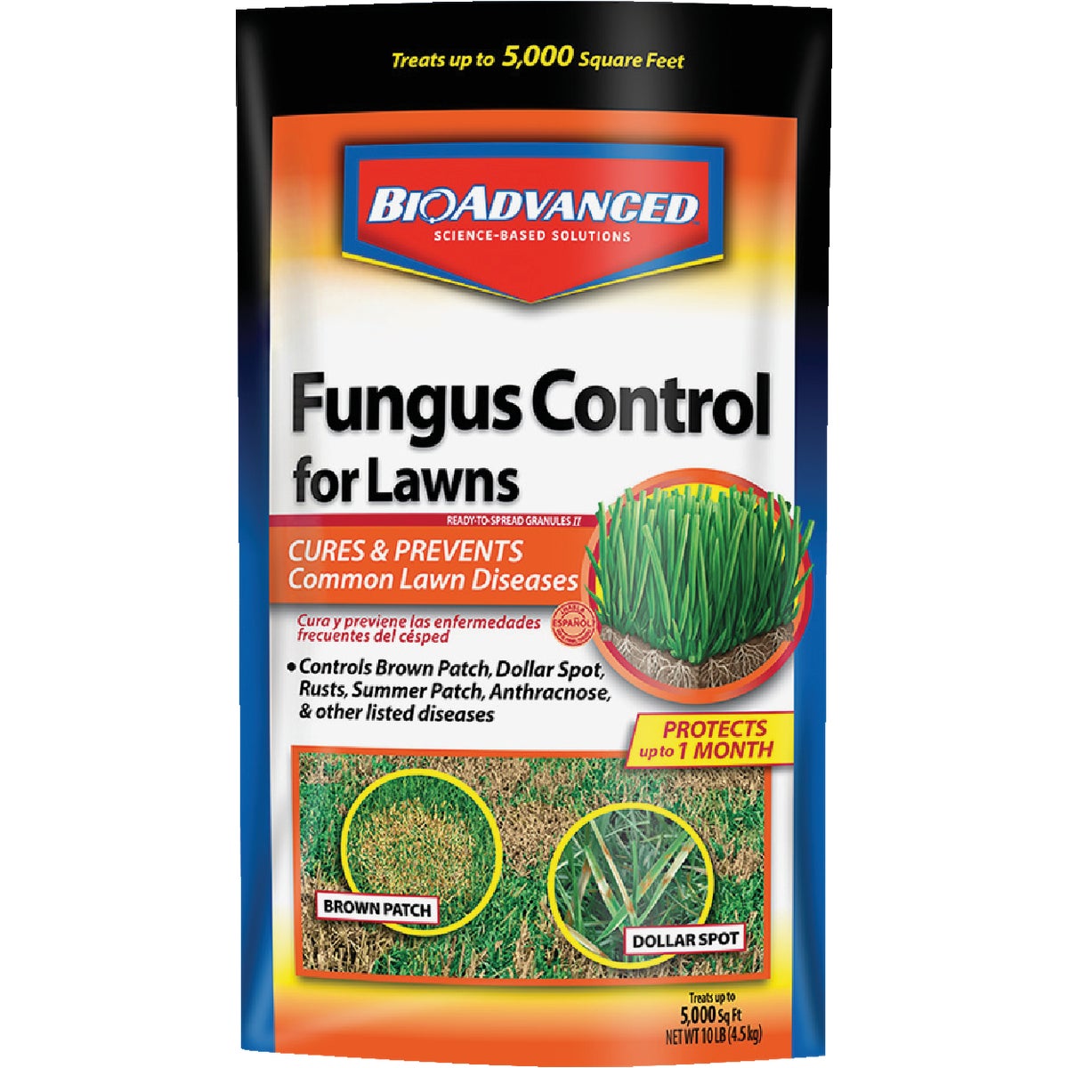 BioAdvanced 10 Lb. Ready To Use Granules Fungus Control For Lawns