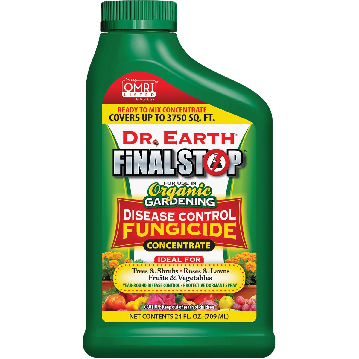 Dr. Earth Final Stop 24 Oz. Concentrate Organic Disease Control Fungicide
