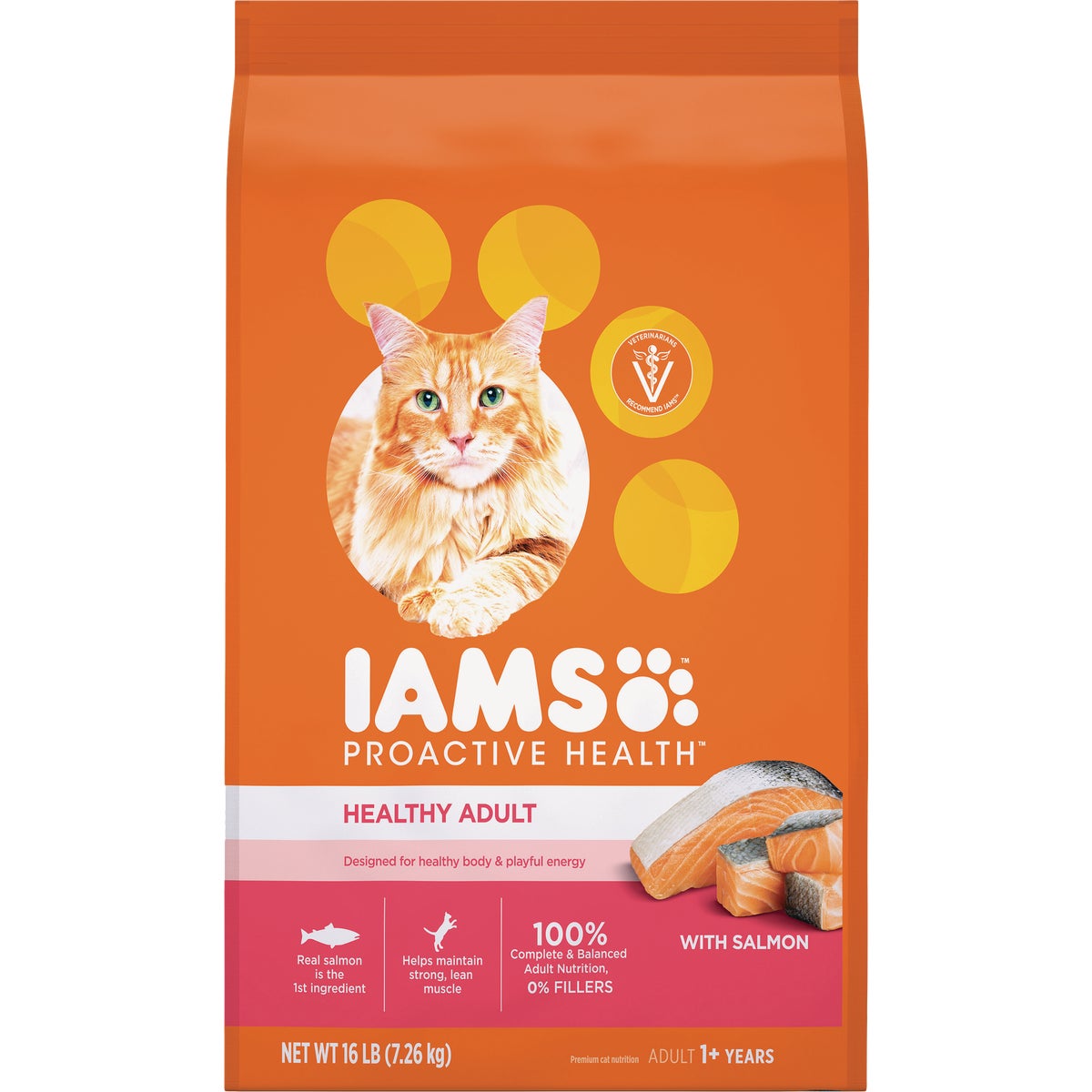 Iams Proactive Health 16 Lb. Salmon & Tuna Flavor Adult Dry Cat Food