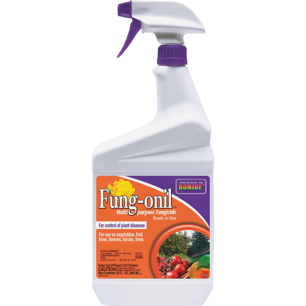 Bonide Fung-Onil 32 Oz. Ready To Use Trigger Spray Fungicide