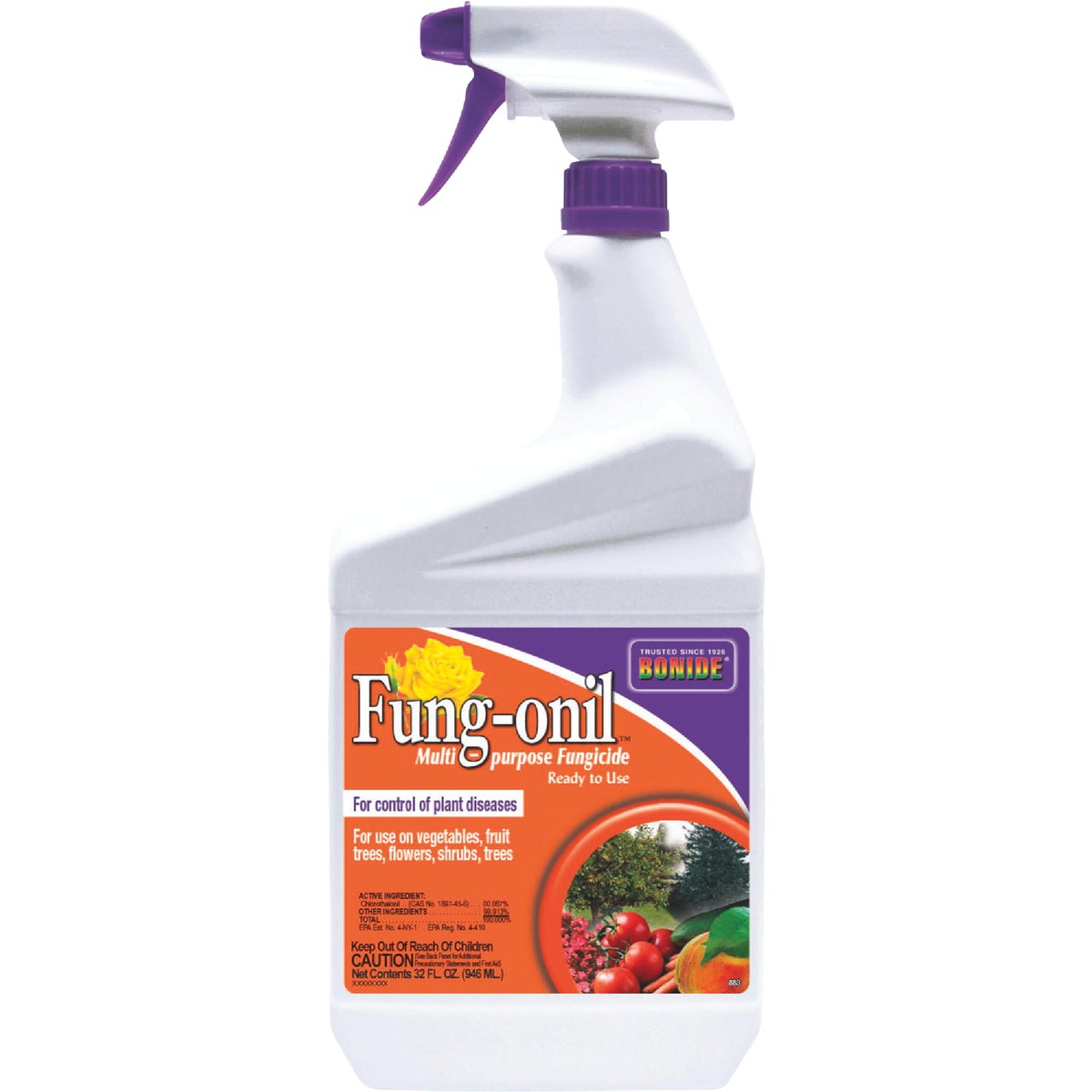 Bonide Fung-Onil 32 Oz. Ready To Use Trigger Spray Fungicide