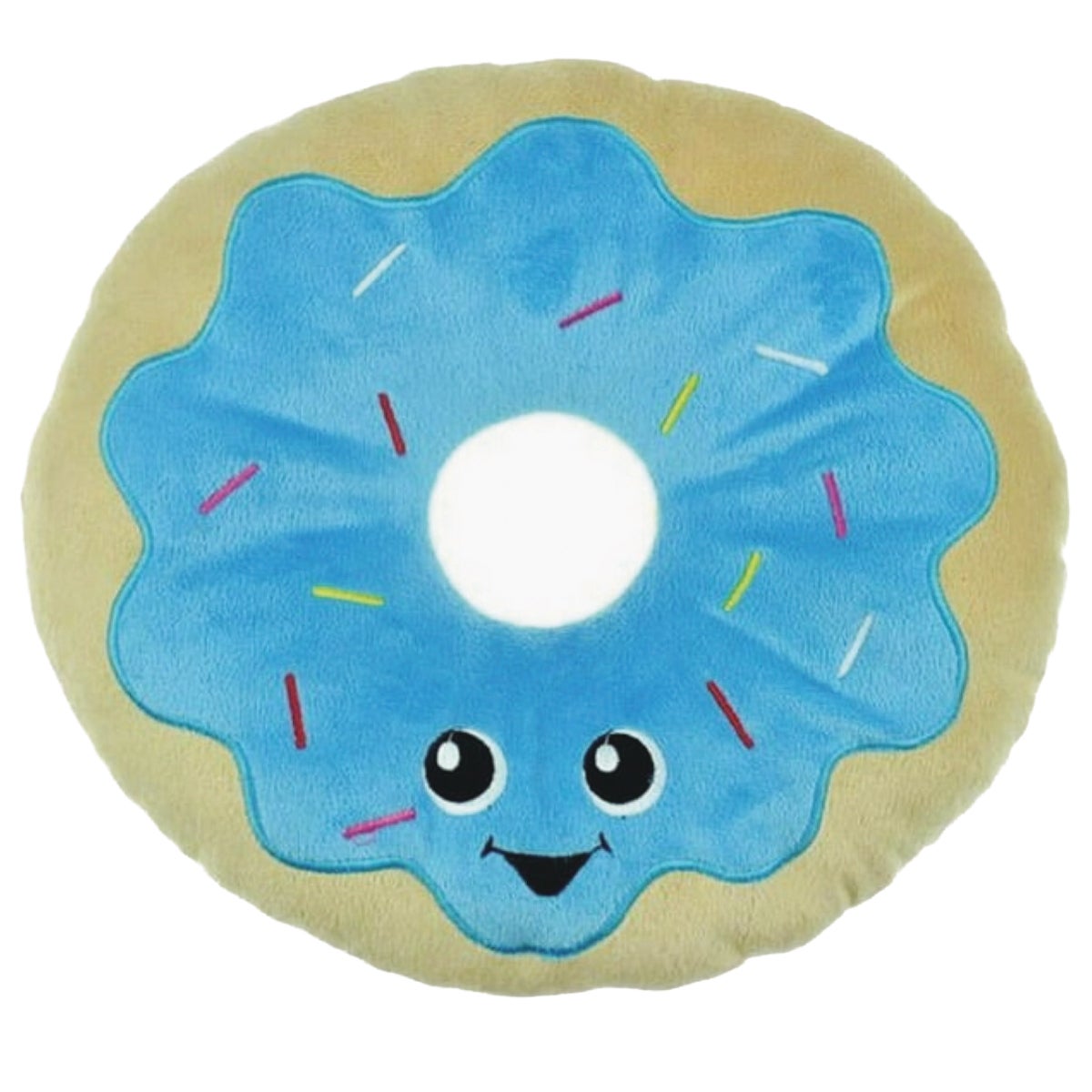 Boss Pet Chomper Food Junkeez Plush Donut Small Dog Toy
