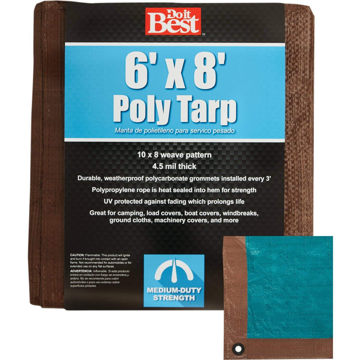 Do it Best Medium-Duty Poly Tarp