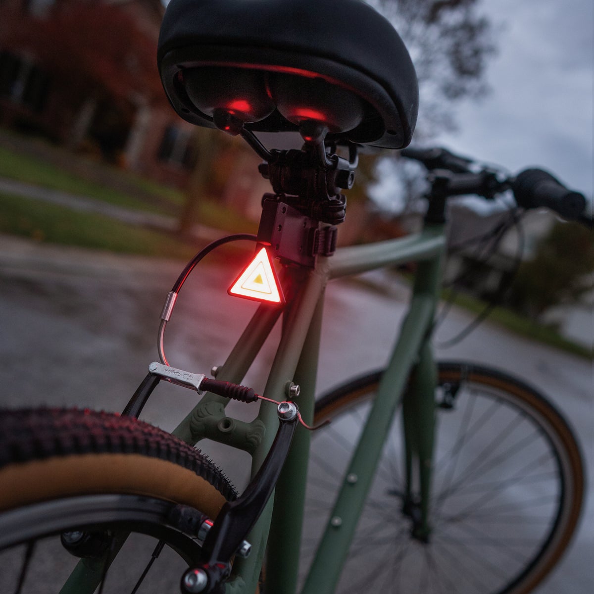Brightz LED Triangle Taillight with Red and Yellow LEDs