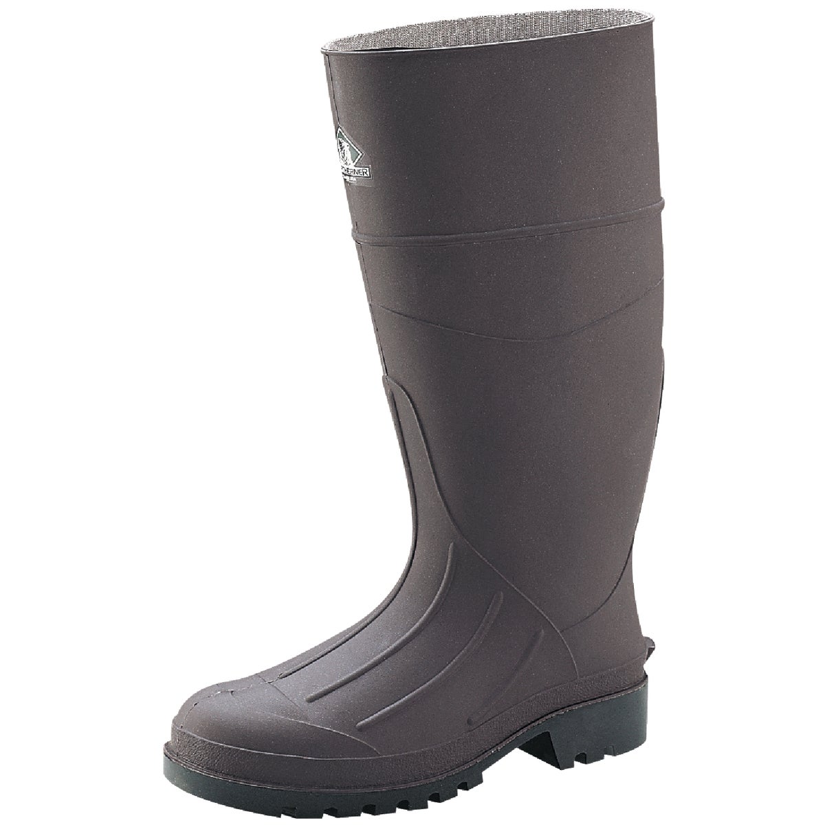 Servus Men's Size 8 Brown PVC Rubber Work Boot