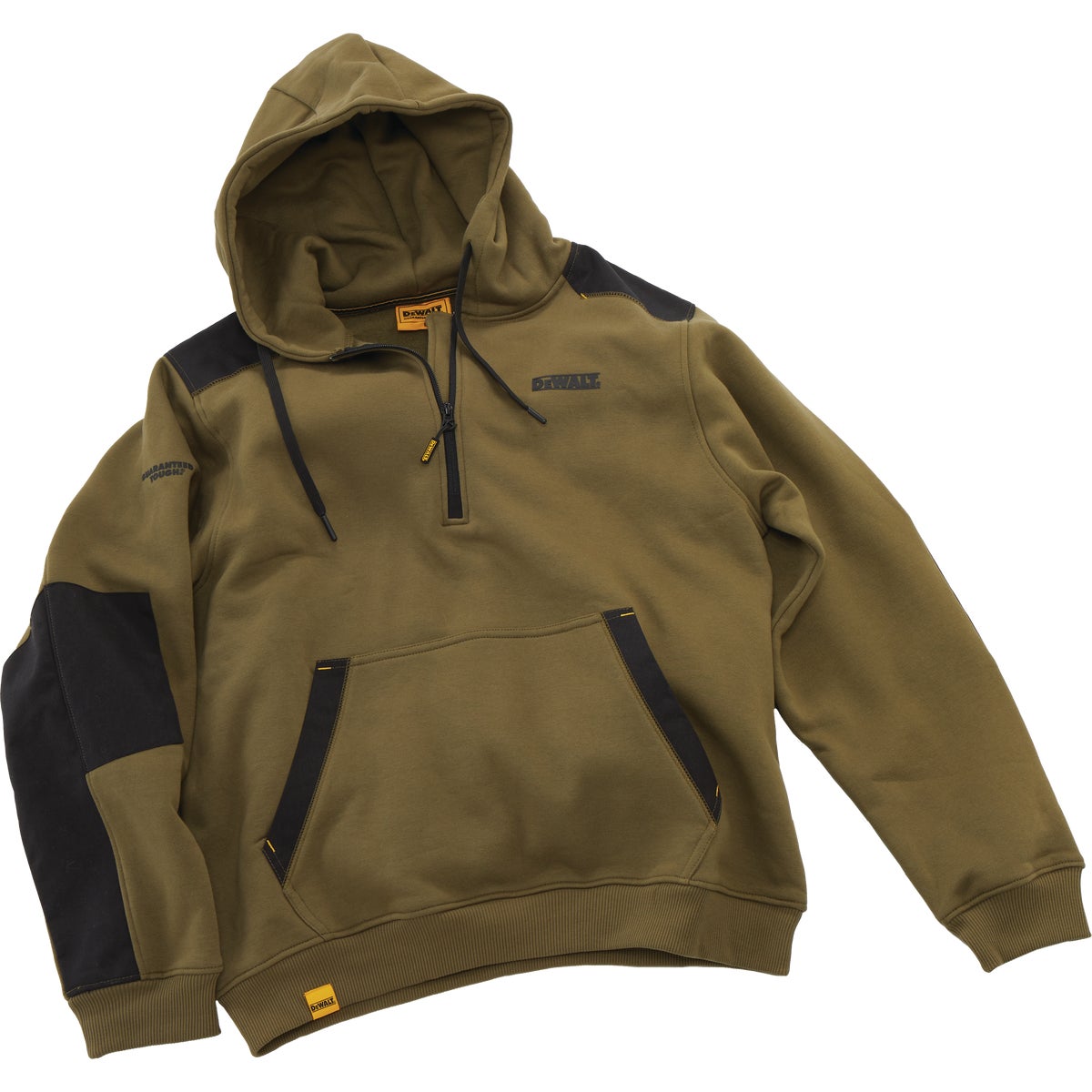 DEWALT Tough 2XL Olive Green Hooded Sweatshirt