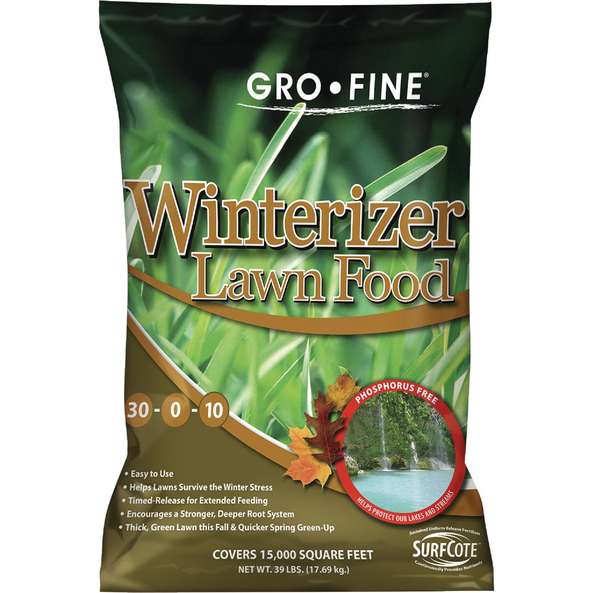 Gro-Fine Phosphorus Free Winterizer Fall Fertilizer