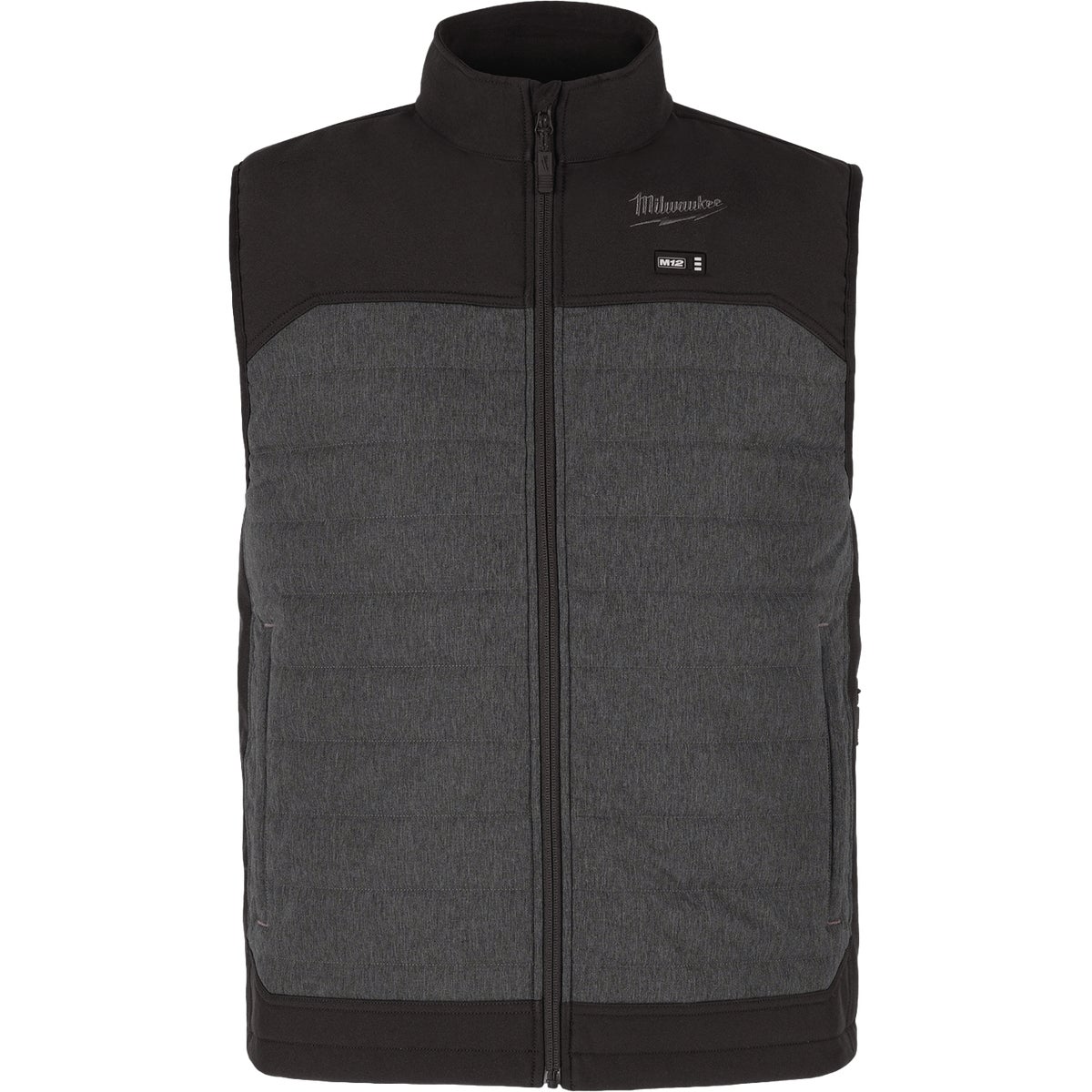 Milwaukee M12 AXIS Men's Gray Cordless Heated Vest, 2XL